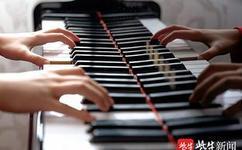 盲人女孩用琴键“追光”想当音乐老师教会更多人弹琴